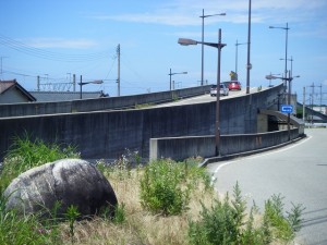 瀬波海岸護岸遊歩道